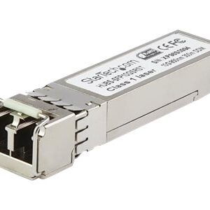 StarTech SFP10GLREMST 10Gb/s 10GBase-LR Single-Mode Fibre 1310nm 10km LC Connector SFP+ Transceiver Module