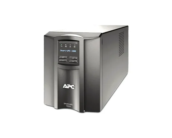 APC SMT1000IC Smart-UPS 1000VA 700-Watts 230V 8 IEC C13 / 2 IEC Jumpers Outlets SmartConnect Port + SmartSlot, AVR, LCD Tower UPS