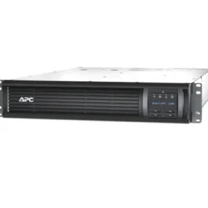 APC SMT2200RMI2UNC Smart-UPS, Line Interactive, 2200VA, Rackmount 2U, 230V, 8x IEC C13+2x IEC C19 outlets, Network Card, AVR, LCD