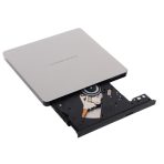 Hitachi-LG GP60NS60 8x DVD-RW USB 2.0 Silver Slim External Optical Drive - Image 2