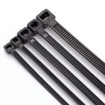 Evo Labs Black Cable Ties 200 x 2.5mm 100 Pack - Image 2