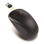 Genius NX-7000 Wireless Mouse, 2.4 GHz with USB Pico Receiver, Adjustable DPI levels up to 1200 DPI, 3 Button with Scroll Wheel, Ambidextrous Design, Black - Image 2