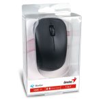 Genius NX-7000 Wireless Mouse, 2.4 GHz with USB Pico Receiver, Adjustable DPI levels up to 1200 DPI, 3 Button with Scroll Wheel, Ambidextrous Design, Black - Image 6