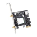 Gigabyte GC-WB1733D-I Intel Wireless AC1750 Dual Band PCI-Express WiFi Card with Bluetooth 5.0 c/w Antenna - Image 2