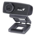 Genius FaceCam 1000X HD WebCam V2, 1280x720, True-to-life HD 720p with Built-in Microphone, For Skype, FaceTime, Hangouts, WebEx, USB Connection, Black - Image 2