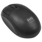 Evo Labs MO-001 Wired USB Mini Plug and Play Mouse, 800 DPI Optical Tracking, 3 Button with Scroll Wheel, Ambidextrous Design for PC / Mac / Laptop, Matte Black - Image 3