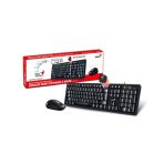 Genius KM-8200 Wireless Smart Keyboard and Mouse Combo Set, Customizable Function Keys, Multimedia, Full Size UK Layout and Optical Sensor Mouse, 1000dpi, designed for Home or Office - Image 2