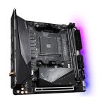 Gigabyte B550I AORUS PRO AX AMD AM4 Socket Motherboard, Mini-ITX, 2x DDR4 Slots, 2x M.2 Sockets, Fitted I/O Shield, 2.5GbE LAN, Wi-Fi 6, 1x DisplayPorts / 2x HDMI Port - Image 2