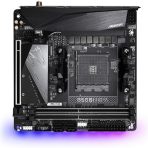 Gigabyte B550I AORUS PRO AX AMD AM4 Socket Motherboard, Mini-ITX, 2x DDR4 Slots, 2x M.2 Sockets, Fitted I/O Shield, 2.5GbE LAN, Wi-Fi 6, 1x DisplayPorts / 2x HDMI Port - Image 4