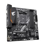 Gigabyte B550M AORUS ELITE Ultra Durable AMD AM4 Socket Motherboard, Micro-ATX, 4x DDR4 Slots, 2x M.2 Sockets, Fitted I/O Shield, GbE LAN, 1x DVI-D / 1x HDMI Port - Image 2