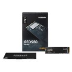 Samsung 980 (MZ-V8V1T0BW) 1TB NVMe SSD, M.2 Interface, PCIe Gen3, 2280, Read 3500MB/s, Write 3000MB/s, 5 Year Warranty - Image 3