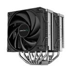 DeepCool AK620 Fan CPU Cooler, Universal Socket, Dual Powerful 120mm FDB PWM Black Fans, 1850RPM, 6 Heat Pipes, 260W Heat Dissipation Power, Unique Matrix Fin Design - Image 9