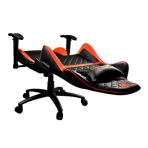 Cougar Armor One Gaming Chair with Reclining and Height Adjustment Black and Orange - Image 4