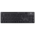 Evo Labs WM-757UK Wireless Keyboard and Mouse Combo Set, With Integrated Tablet/ Mobile/ Smartphone Stand, 2.4GHz Full Size Qwerty UK Layout Keyboard with Wireless Mouse, Ideal for Home/Office, Black - Image 2