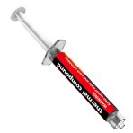 AKASA AK-T505-5G T5 Essential Thermal Compound Syringe, 5g, Grey, Low Thermal Resistance, Non-Curing, Non-Electrically Conductive, Includes Spreader & Cleaning Wipes - Image 2