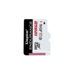 Kingston SDCE/128GB High Endurance micro SD Flash Memory Card, 128GB, Class 10, A1, UHS-I U1, Retail Packed - Image 3