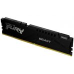 Kingston FURY Beast KF552C40BB-16 Gaming System Memory, DDR5, 5200MHz, 1 x 16Gb, Black Heatsink, 288 Pin, 1.25v, CL40 - Image 2