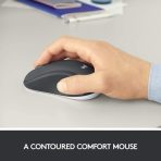 Logitech MK540 Advanced Wireless Keyboard and Mouse Combo for Windows, 2.4 GHz Unifying USB-Receiver, Multimedia Hotkeys, 3-Year Battery Life, for PC, Laptop, QWERTY UK Layout, Black - Image 4