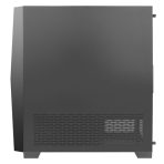 ANTEC DF800 FLUX Case, Gaming, Black, Mid Tower, 2 x USB 3.0, Tempered Glass Side Window Panel, Geometrical Mesh Design & Mirror Surface Front Panel, Addressable RGB LED Fans, Patented F-LUX Platform Cooling Solution, ATX, Micro ATX, Mini-ITX - Image 7