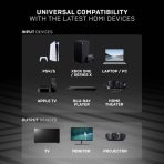 Lindy 36472 2m HDMI (M) 2.0 High Speed Black Line 4096x2160@60Hz Cable with Ethernet - Black - Image 9