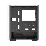 DeepCool CC560 WH Case, Gaming, White, Mid Tower, 1 x USB 3.0 / 1 x USB 2.0, Tempered Glass Side Window Panel, DeepCool Blue LED Fans, ATX, Micro ATX, Mini-ITX - Image 6