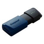 Kingston DataTraveler ExodiaM DTXM/64GB USB Flash Drive, 64GB, USB 3.2, Blue / Black, Moving Cap Design - Image 2