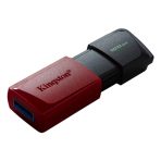 Kingston DataTraveler ExodiaM DTXM/128GB USB Flash Drive, 128GB, USB 3.2, Red / Black, Moving Cap Design - Image 2