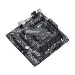 ASRock B450M Pro4 R2.0 Super Alloy AMD AM4 Socket Motherboard, Micro-ATX, 4x DDR4 Slots, 2x M.2 Sockets, GbE LAN, 1x D-Sub / 1x DVI-D / 1x HDMI Port - Image 2