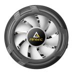 ANTEC T120 Fan CPU Cooler, Universal Socket, 120mm Chromatic Silent RGB Fan, 1500RPM, Massive Black Aluminium Fins for Enhanced Cooling Performance, Designed for Small Form Factor Cases - Image 4