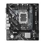 ASRock H610M-HVS/M.2 R2.0 Super Alloy Intel 1700 Socket Motherboard, Micro-ATX, 2x DDR4 Slots, 1x M.2 Socket, GbE LAN, 1x D-Sub / 1x HDMI Port - Image 2