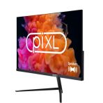 piXL PXD24VH 24 Inch Frameless Monitor, Widescreen, 6.5ms Response Time, 60Hz Refresh Rate, Full HD 1920 x 1080, 16:10 Aspect Ratio, VGA, HDMI, Internal PSU, Speakers, 16.7 Million Colour Support, Black Finish - Image 2