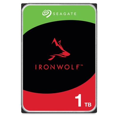 Seagate IronWolf ST1000VN002 1TB NAS Hard Drive 3.5" 5900RPM 64MB Cache Sata lll Internal Hard Drive