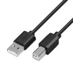 Prevo USBA-USBB-2M USB Printer Cable, USB 2.0 Type-A (M) to USB 2.0 Type-B (M), 2m, Black, 480Mbps Transmission Rate, Suitable for Printers & Scanners, Retail Box Packaging - Image 4