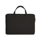 Prevo 15.6 Inch Laptop Bag, Cushioned Lining, With Shoulder Strap, Black - Image 3
