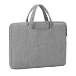 Prevo 15.6 Inch Laptop Bag, Cushioned Lining, With Shoulder Strap, Light Grey - Image 3