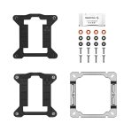 DeepCool AG400 Fan CPU Cooler, Universal Socket, High Efficiency 120mm PWM Cooling Black Fan, 2000RPM, 4 Heat Pipes, 220W Heat Dissipation Power, Unique Matrix Fin Design, Intel LGA 1700 Bracket Included - Image 3