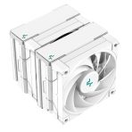 DeepCool AK620 WH Fan CPU Cooler, Universal Socket, Dual Powerful 120mm FDB PWM White Fans, 1850RPM, 6 Heat Pipes, 260W Heat Dissipation Power, Unique Matrix Fin Design, White Edition, - Image 3