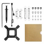 DeepCool AK620 WH Fan CPU Cooler, Universal Socket, Dual Powerful 120mm FDB PWM White Fans, 1850RPM, 6 Heat Pipes, 260W Heat Dissipation Power, Unique Matrix Fin Design, White Edition, - Image 8