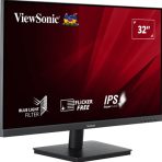 Viewsonic VA3209-2K-MHD 32 Inch IPS Frameless Monitor, 2K, 75Hz, 4ms, HDMI, DisplayPort, HD, Built-In Speakers, VESA - Image 2