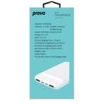 Prevo SP3012 Power bank,10000mAh Portable Fast Charging for Smart Phones, Tablets and Other Devices, Slim Design, Dual-Port with USB Type-C and Micro USB Connection, White - Image 6
