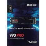 Samsung 990 PRO(MZ-V9P1T0BW) 1TB NVMe SSD, PCIe Gen4, M.2 Interface, 2280, Read 7450 MB/s, Write 6900 MB/s, 5 Year Warranty - Image 2