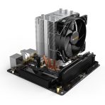 be quiet! Pure Rock Slim 2 Fan CPU Cooler, Universal Socket, Pure Wings 2 92mm PWM Black Cooling Fan, 2000RPM, 3 Heat Pipes, 130W TDP, Slim & Compact Design, Intel LGA 1700 & AMD AM5 Compatible - Image 4