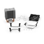 be quiet! Pure Rock Slim 2 Fan CPU Cooler, Universal Socket, Pure Wings 2 92mm PWM Black Cooling Fan, 2000RPM, 3 Heat Pipes, 130W TDP, Slim & Compact Design, Intel LGA 1700 & AMD AM5 Compatible - Image 6