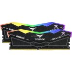TEAMGROUP T-Force Delta RGB DDR5 Ram 32GB Kit (2x16GB) 5600MHz (PC5-44800) CL36 Desktop Memory Module Ram Black for 600 Series Chipset - Image 3