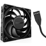 be quiet! Silent Wings Pro 4 PWM Black Fan, 120mm, 3000RPM, 4-Pin PWM Fan Connector, Black Frame, Black Blades, Optimized Fan Blades for the Highest Performance for Radiators & Heat Sinks, 3 Mounting Options, 3 Speed Switch - Image 7