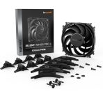 be quiet! Silent Wings Pro 4 PWM Black Fan, 120mm, 3000RPM, 4-Pin PWM Fan Connector, Black Frame, Black Blades, Optimized Fan Blades for the Highest Performance for Radiators & Heat Sinks, 3 Mounting Options, 3 Speed Switch - Image 5