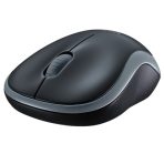 Logitech M185 Wireless Black & Grey Mouse - Image 3