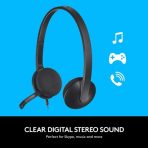 Logitech H340 Stereo Headset USB Plug-and-Play with Noise-Cancelling Mic - Image 5