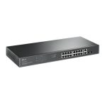 TP-Link TL-SG1218MPE 18-Port Metal Gigabit Easy Smart PoE Switch with 16-Port PoE+ (250W) - Image 2