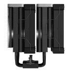 DeepCool AK620 ZERO DARK CPU Cooler, 2x120mm Fan, 1850rpm, 68.99 CFM, PWM, Aluminium Fins, Copper Heatpipes, Intel/AMD - Image 3